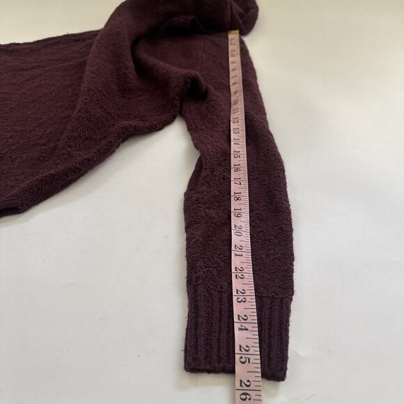 Anthropologie Knitted & Knotted Sweater Peekaboo Lace BOHO Skater Womens Small - Picture 9 of 11